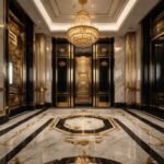 Leonardo_Kino_XL_A_luxurious_grand_elevator_entrance_in_a_high_1